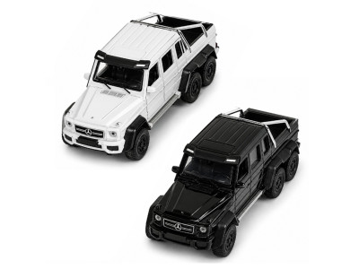 Автомодель – Mercedes‑Benz G 63 AMG 6x6 (білий, чорний) Автомодель – Mercedes‑Benz G 63 AMG 6x6 (білий, чорний)