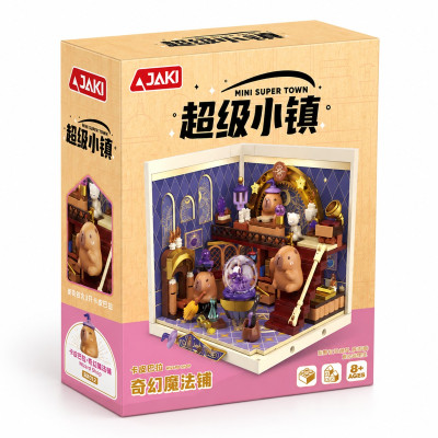 Конструктор JAKI серії Mini Super Town - Чарівна крамничка капібар