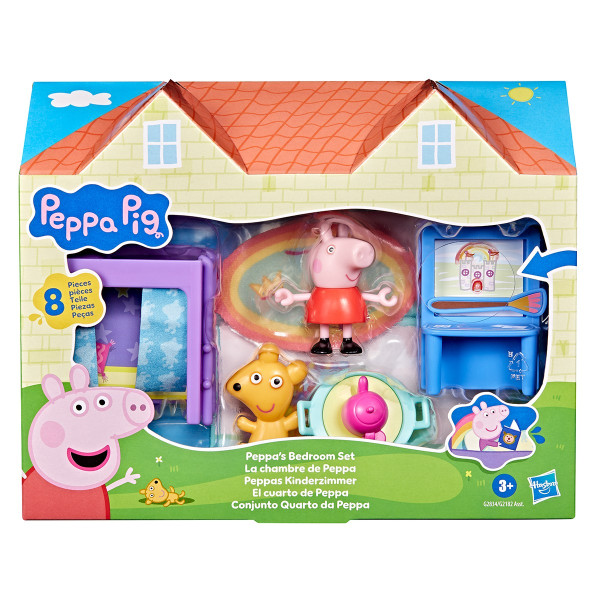 Ігровий набір Peppa Figurines серії Кімнати – Кімната Пеппи Ігровий набір Peppa Figurines серії Кімнати – Кімната Пеппи