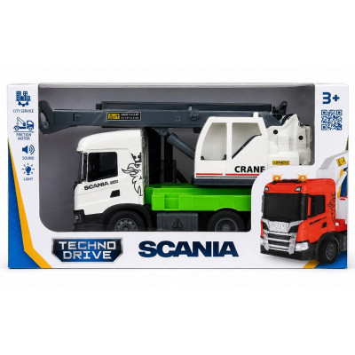 Автомодель серії Big Truck – Автокран Scania (світло, звук) Автомодель серії Big Truck – Автокран Scania (світло, звук)