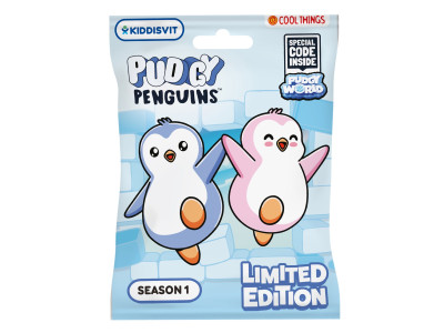 Фігурка-сюрприз Cool Things серії Pudgy Penguins - Пригоди пінгвіна Пакса Фігурка-сюрприз Cool Things серії Pudgy Penguins - Пригоди пінгвіна Пакса