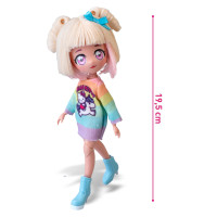 Ігровий набір 4SF Manga Dolls серії Hello Kitty – Стильна Цукерочка-єдиноріг