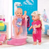 Автоматична Душова Кабінка Для Ляльки Baby Born - Веселе Купання Автоматична Душова Кабінка Для Ляльки Baby Born - Веселе Купання