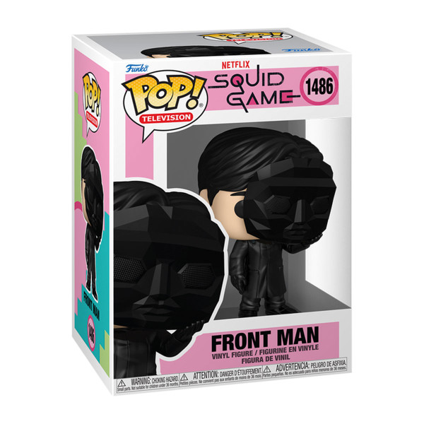 Ігрова фігурка Funko POP! серії Гра в кальмара S2 - Фронтмен Ігрова фігурка Funko POP! серії Гра в кальмара S2 - Фронтмен
