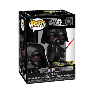 Ігрова фігурка Funko POP! серії Зоряні війни - Дарт Вейдер (звук, світло) Ігрова фігурка Funko POP! серії Зоряні війни - Дарт Вейдер (звук, світло)