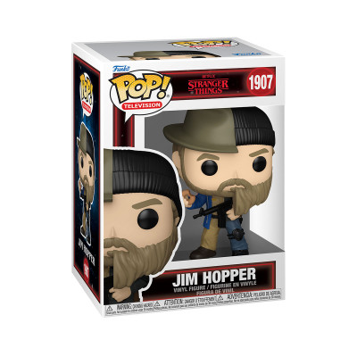Ігрова фігурка Funko POP! серії Дивні дива S7 - Джим Гоппер Ігрова фігурка Funko POP! серії Дивні дива S7 - Джим Гоппер