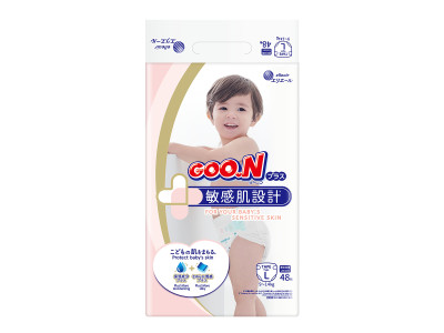 Підгузки Goo.N Plus для дітей (розмір 4(L), 9-14 кг, 48 шт) Підгузки Goo.N Plus для дітей (розмір 4(L), 9-14 кг, 48 шт)