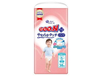 Трусики-підгузки Goo.N Plus для дітей (розмір 5(XL), 12-20 кг, 38 шт.) Трусики-підгузки Goo.N Plus для дітей (розмір 5(XL), 12-20 кг, 38 шт.)