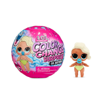 Ігровий набір з лялькою L.O.L. Surprise! серії Color Change - Сестрички Ігровий набір з лялькою L.O.L. Surprise! серії Color Change - Сестрички
