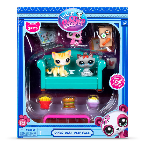 Ігровий набір Littlest Pet Shop - Вечірка зі смаколиками Ігровий набір Littlest Pet Shop - Вечірка зі смаколиками