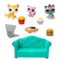 Ігровий набір Littlest Pet Shop - Вечірка зі смаколиками Ігровий набір Littlest Pet Shop - Вечірка зі смаколиками