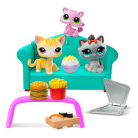 Ігровий набір Littlest Pet Shop - Вечірка зі смаколиками Ігровий набір Littlest Pet Shop - Вечірка зі смаколиками