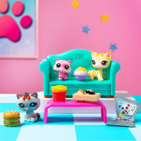 Ігровий набір Littlest Pet Shop - Вечірка зі смаколиками Ігровий набір Littlest Pet Shop - Вечірка зі смаколиками