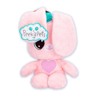 М’яка іграшка Peekapets – Рожевий кролик М’яка іграшка Peekapets – Рожевий кролик