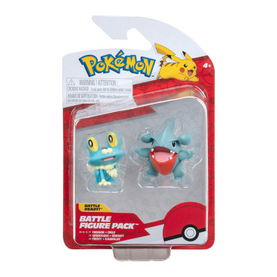 Набір ігрових фігурок Pokemon W16 - Гібл і Фрокі Набір ігрових фігурок Pokemon W16 - Гібл і Фрокі
