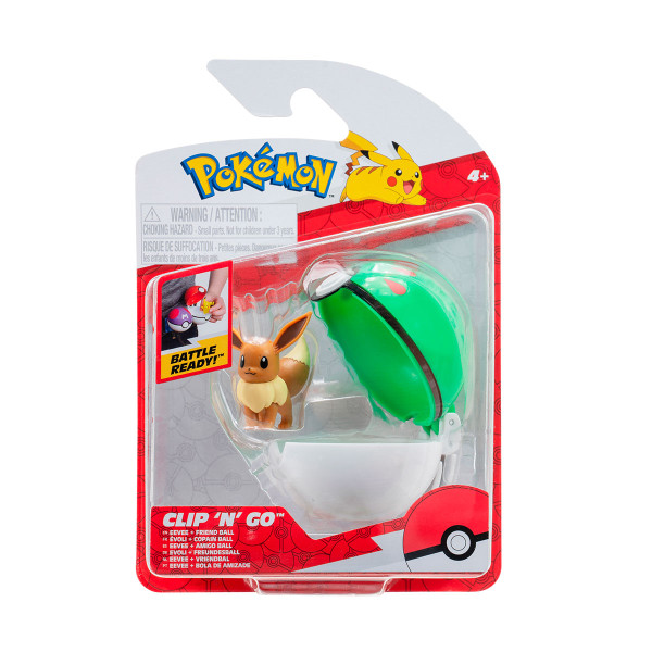 Ігровий набір Pokemon W16 - Іві в покеболі Ігровий набір Pokemon W16 - Іві в покеболі
