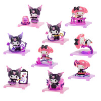 Фігурка-сюрприз Pop Top Kuromi & My Melody – Квіткова таємниця