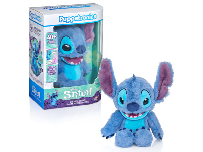 Інтерактивна м'яка іграшка Puppetronic by Real FX Palm серії Disney- Стіч Інтерактивна м'яка іграшка Puppetronic by Real FX Palm серії Disney- Стіч