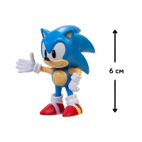 Ігрова фігурка з артикуляцією SONIC THE HEDGEHOG - Класичний Сонік 6 cm Ігрова фігурка з артикуляцією SONIC THE HEDGEHOG - Класичний Сонік 6 cm