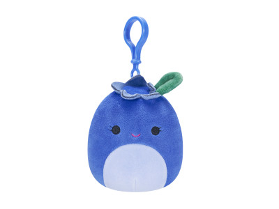 М'яка іграшка на кліпсі Squishmallows – Чорниця Блубі (9 cm) М'яка іграшка на кліпсі Squishmallows – Чорниця Блубі (9 cm)
