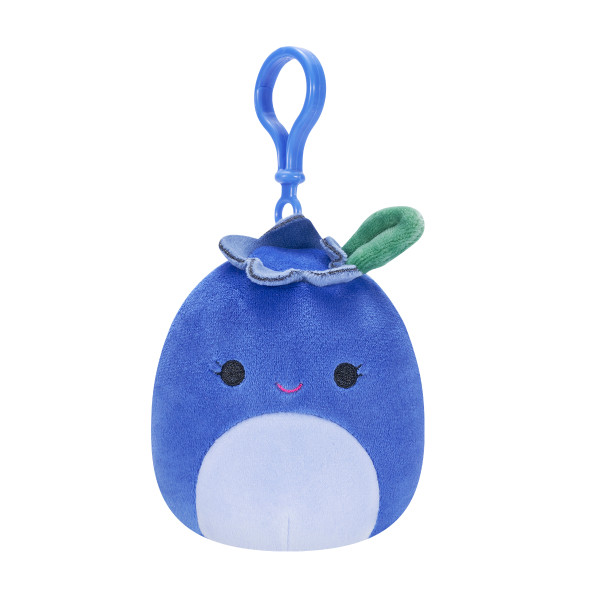 М'яка іграшка на кліпсі Squishmallows – Чорниця Блубі (9 cm) М'яка іграшка на кліпсі Squishmallows – Чорниця Блубі (9 cm)
