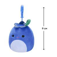 М'яка іграшка на кліпсі Squishmallows – Чорниця Блубі (9 cm) М'яка іграшка на кліпсі Squishmallows – Чорниця Блубі (9 cm)
