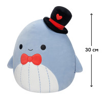 М'яка іграшка Squishmallows – Синій кит Самір (30 cm) М'яка іграшка Squishmallows – Синій кит Самір (30 cm)