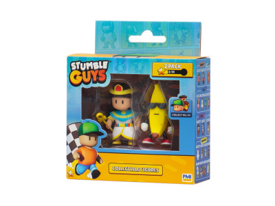 Набір колекційних фігурок Stumble Guys - Клеопатра та Банан Набір колекційних фігурок Stumble Guys - Клеопатра та Банан