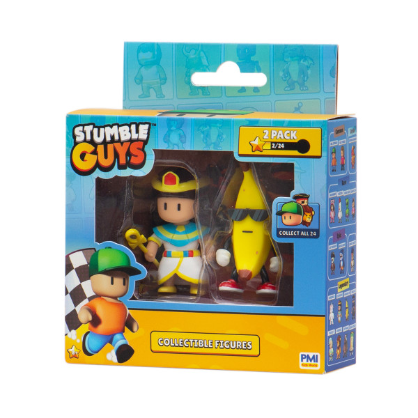 Набір колекційних фігурок Stumble Guys - Клеопатра та Банан Набір колекційних фігурок Stumble Guys - Клеопатра та Банан