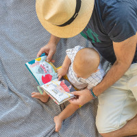 Розвиваюча книжка для візочка - Що вдягне ведмедик Пол Розвиваюча книжка для візочка - Що вдягне ведмедик Пол