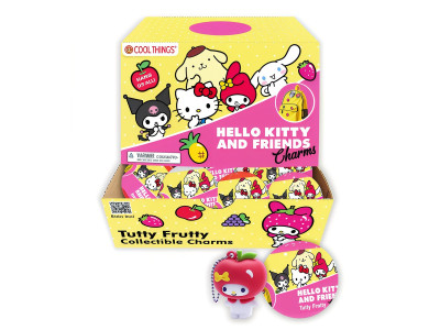 Дисплей фігурок-сюрпризів Cool Things серії Hello Kitty Charms - Тутті-Фрутті (24 шт.)