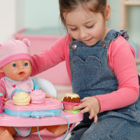 Інтерактивний столик для годування ляльки Baby Born - Час обіду (світло, звук) Інтерактивний столик для годування ляльки Baby Born - Час обіду (світло, звук)