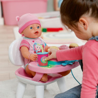 Інтерактивний столик для годування ляльки Baby Born - Час обіду (світло, звук) Інтерактивний столик для годування ляльки Baby Born - Час обіду (світло, звук)