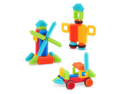 Конструктор серії Bristle Blocks - Будівельник, 36 деталей Конструктор серії Bristle Blocks - Будівельник, 36 деталей