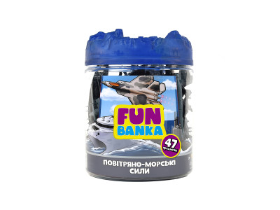 Ігровий набір Fun Banka – Повітряно-морські сили