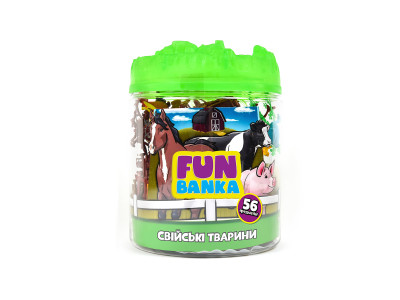 Ігровий набір Fun Banka – Свійські тварини