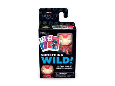 Настільна гра з картками Funko Something Wild - Залізна людина