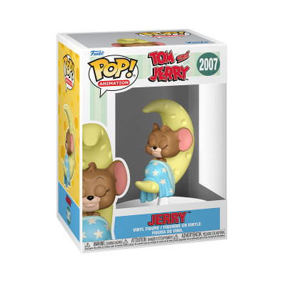 Ігрова фігурка Funko POP! серії Том і Джеррі S4 - Джеррі на сирному місяці Ігрова фігурка Funko POP! серії Том і Джеррі S4 - Джеррі на сирному місяці