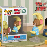 Ігрова фігурка Funko POP! серії Том і Джеррі S4 - Джеррі на сирному місяці Ігрова фігурка Funko POP! серії Том і Джеррі S4 - Джеррі на сирному місяці