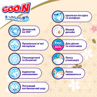 Трусики-підгузки Goo.N Premium Soft (розмір 4(L), 9-14 кг, 44 шт) Трусики-підгузки Goo.N Premium Soft (розмір 4(L), 9-14 кг, 44 шт)