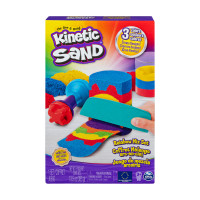 Набір піску для дитячої творчості - Kinetic Sand Веселковий мікс Набір піску для дитячої творчості - Kinetic Sand Веселковий мікс