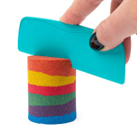 Набір піску для дитячої творчості - Kinetic Sand Веселковий мікс Набір піску для дитячої творчості - Kinetic Sand Веселковий мікс