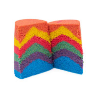 Набір піску для дитячої творчості - Kinetic Sand Веселковий мікс Набір піску для дитячої творчості - Kinetic Sand Веселковий мікс