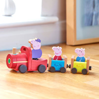 Дерев'яний ігровий набір Peppa - Паровозик дідуся Пеппи Дерев'яний ігровий набір Peppa - Паровозик дідуся Пеппи
