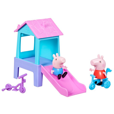 Ігровий набір Peppa Figurines – Веселощі у парку Ігровий набір Peppa Figurines – Веселощі у парку