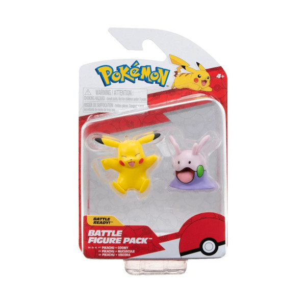 Набір ігрових фігурок Pokemon W15 - Гумі та Пікачу Набір ігрових фігурок Pokemon W15 - Гумі та Пікачу