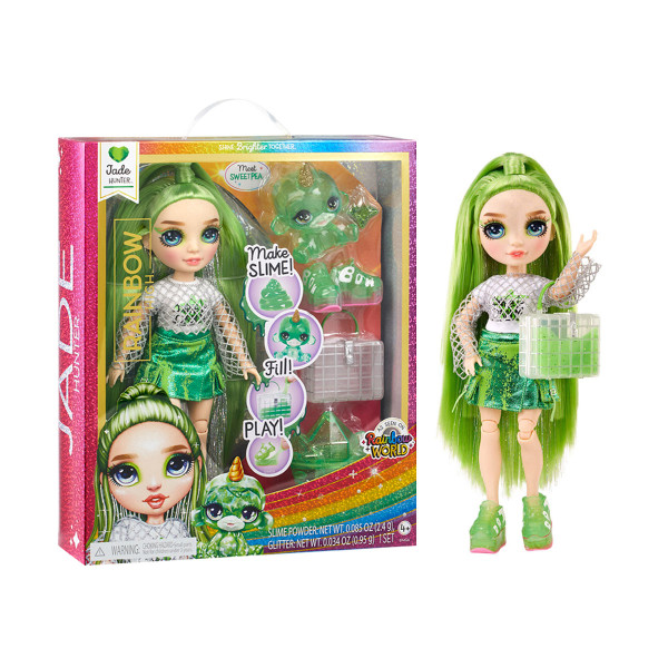 Ігровий набір з лялькою Rainbow High серії Classic - Джейд Ігровий набір з лялькою Rainbow High серії Classic - Джейд
