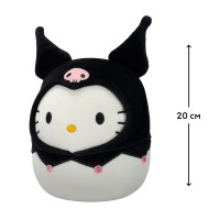 М'яка іграшка Squishmallows - Хелоу Кітті в образі Куромі (20 cm) М'яка іграшка Squishmallows - Хелоу Кітті в образі Куромі (20 cm)