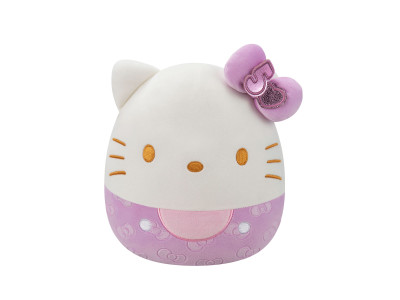 М'яка іграшка Squishmallows – Хелоу Кітті в пурпуровому (20 cm)