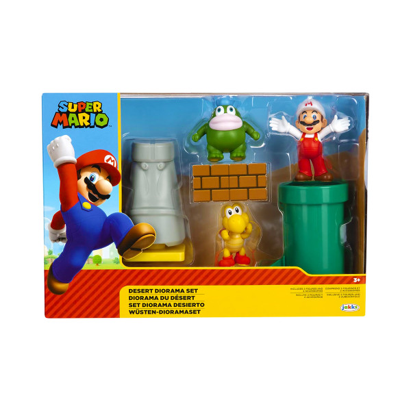 Ігровий набір з фігурками SUPER MARIO - Нескінченна пустиня Ігровий набір з фігурками SUPER MARIO - Нескінченна пустиня